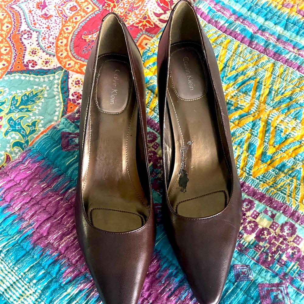Calvin Klein Brown Pumps